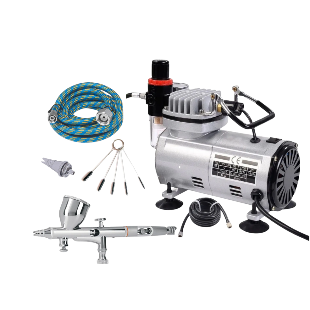 kit completo de aerografia